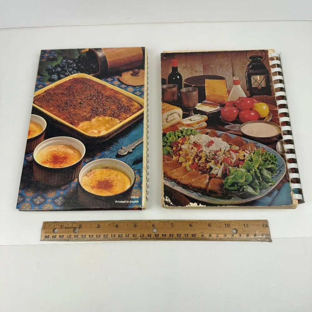 Vtg 70s Cookbooks Hardcover Microwave Miracles Paperback‎ Quick Dishes Eco Teach